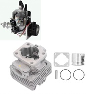 Kkala GLOGLOW 34mm Cylinder Piston Ring Pin Clips Gasket Set for TL26/CG260 1E34F Trimmer Brush Cutt