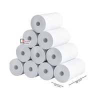 Thermal Paper 58mm size 58x40mm contents 10 Rolls / Receipt Thermal Paper 58 mm size 58x40 mm 10 Rol
