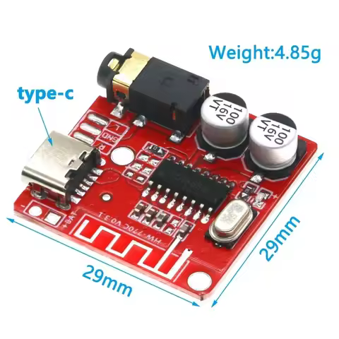 DIY BT Audio Receiver board BT 4.1 5.0 mp3 lossless decoder board Wireless Stereo Music Module 3.7-5