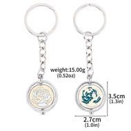 League Arcane Of Legends Ekko Themed Blue Rose Anime Pendant Necklace For Adults Teens And