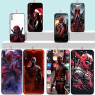 OPPO A94 A57 A77 A96 F5 F7 F9 Pro A7X A73 F11 Pro R9 s F1 Plus A9 2019 N7 Deadpool anime Soft black 