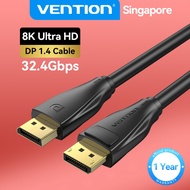 Vention DP 1.4 Cable 8K Ultra HD Resolution 1080P 240Hz High Refresh Rate DP Gaming Male to Male Cab
