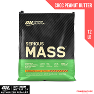 Optimum Nutrition Serious Mass 12 lbs - High Protein Weight Gain Powder