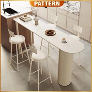 PATTERN Nordic Ceramic Bar Table Kitchen Island | Kitchen Dining Table | Bar Counter Table | Breakfa