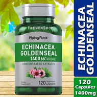 ECHINACEA GOLDENSEAL 1400mg (per Serving) x 120 Capsules Concentrated Extract Supplement