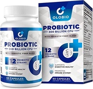 ▶$1 Shop Coupon◀  OLOBIO Probiotics 300 Billion CFU - Probiotics for Women and Men, 12 Probiotics St