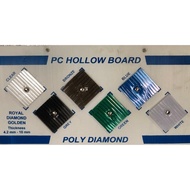 Polycarbonate 4mm [ 1/2 Roll ] - Atap Fiber Polycarbonate