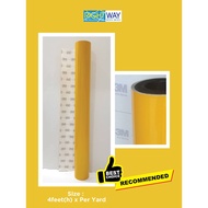 3M 610-11 | STICKER | COLOUR YELLOW (SIZE - 4 feet(high) x per yard)