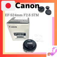 Canon EF-S24mm F2.8 STM APS-C EF-S2428STM direct from japan used