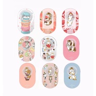 Cartoon cute cat pattern mobile phone holder suitable for iPhone15 pro max 15pro 14pro 12 pro mobile