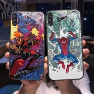 Z-26 Spider Man Case Casing for Samsung M30S A70 A70S Note 10 M21 A50 M30 A7 Plus Pro HD Glass