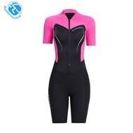 DIVE SAIL 1.5Mm Neoprene Surfing Scuba Snorkel ว่ายน้ำผู้หญิง Body Wetsuits