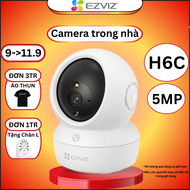 Camera trong nhà Wifi Ezviz H6C Pro 4MP 2K - 2MP 1080P có Nút gọi điện Xoay 360 độ có màu đêm