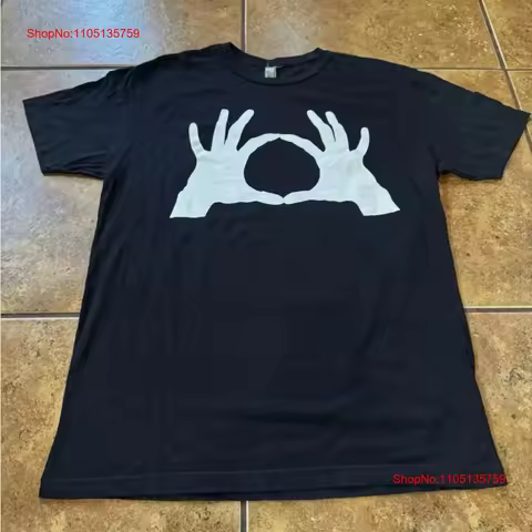 HOT NEW Retro 3OH 3 Big Hands 303 Logo Concert Tour Band T Shirt S 5XL vintage Washed Breathable Top