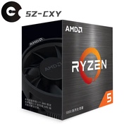 AMD Ryzen 5 5600 R5 5600 3.5 Ghz Six-Core 12-Thread CPU Processor 7NM 65W L3=32M 100-000000927 Socket AM4 New With Fan