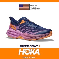 （original）Hoka One Speedgoat 5 Mesh breathable Running Shoes 1123158-BBCY for women Purple