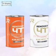RENOVAR 10W40 Fully SYNTHETIC /SN motorcycle OIL Miyak HONDA Yamaha Grab Foodpanda Y15 Y16 LC135 ex5