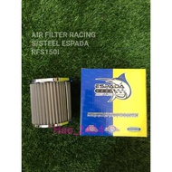 AIR FILTER RACING S/STEEL ESPADA  RFS150I
