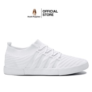 Hush Puppies_ รองเท้าผู้ชาย รุ่น The Good Low Top HP IHCFT0222W - สีขาว รองเท้าผ้าใบ รองเท้าผ้าใบแบบ