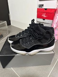 NIKE Air Jordan AJ11 retro 大魔王 黑銀