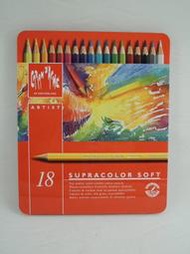 同央美術網購 瑞士卡達 18色專家級 水性色鉛筆  