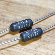 Resistor 0.4 Ohm 2W CAL-R RW79U 0R4 0.4R 2 WATT NOS