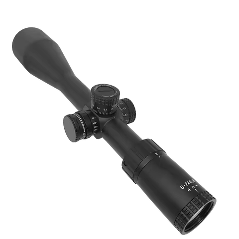 6-24x56 SFP Second Focal Plane Riflescope 30mm Tube MOA Illuminated Reticle Sport Rifle Scope for Sh