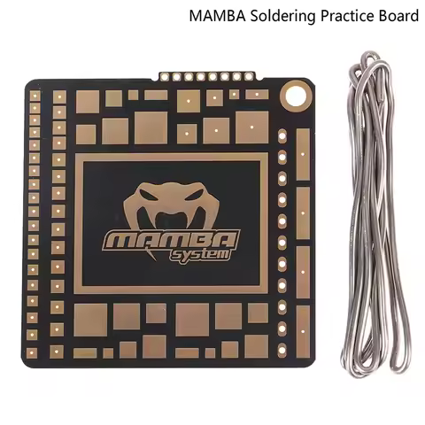DIATONE MAMBA Soldering Practice Board 49x49x1.6mm FPV Drone DIY Welding Training Board for Beginner