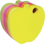 DONAU 7563001PL-99 Sticky Notes, Apple, Dice, 1 x 400 Sheets, Neon
