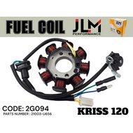 JLM MODENAS KRISS120 KRISS 120 MAGNET COIL FUEL COIL K120 21003-U656 CT110 ACE115 CT115 CT 110 115