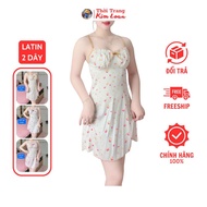 [VIP65,VIP66,VIP67] - Women's two-piece nightgown with multi-colored patterns, high-quality Latin si
