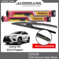 AUDIOBANK OEM Car Silicone Wiper Blade Japan Technology - Lexus NX 2015-Present (NX300NX350)