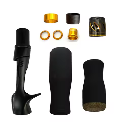 2022 New EVA Handle Grip Combo Set & Reel Seat & Winding Check Fishing Rod DIY Building Accessories