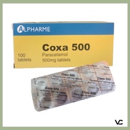 [EXP: APRIL 2026] COXAN (PARACETAMOL) 500mG 10's (1 STRIP)