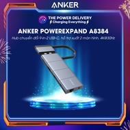 Anker PowerExpand Direct 9-2 USB-C PD Media Hub A8384 Adapter Hub, Support 2 30Hz Export