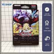 [FS Shop] Genuine yugioh card box The Chronicles Deck: The Fallen & The Virtuous