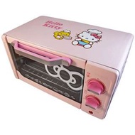 【現貨+預購】M - HelloKitty：電烤箱+附KITTY臉型餅乾模(OT-522) _ 免運 。