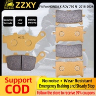 For Honda X-ADV750 N 2018-2024 1 Set Motorcycle Accessories Front&Rear Ceramic Fiber Brake Pads