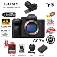 (Ready Stock) Sony a7 IV A7M4 Mirrorless Camera ILCE-7M4/B  33MP Full-Frame Exmor R 4K60p  5-Axis St