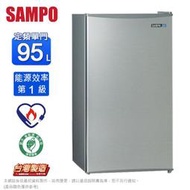 【SAMPO 聲寶】95公升 一級能效 單門冰箱 髮絲銀(SR-B10) - 含基本安裝