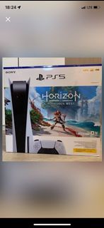 PS5 全新未開機光碟版 + Horizon Forbidden west