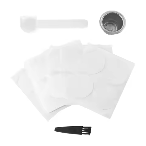 CKFAM-1 Pods 100 Seals Stainless Steel Refillable Nespresso Coffee Capsule Reusable For Nespresso Ma