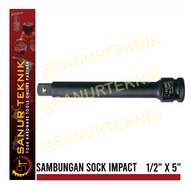 Tekiro Impact Extension Bar / Impact Sock Impact Connection 1/2" x 5"