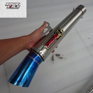 Daeng sai4 Exhaust Muffler only inlet 51mm Conical Daeng sai4 pipe open for all big Elbow motorcycle