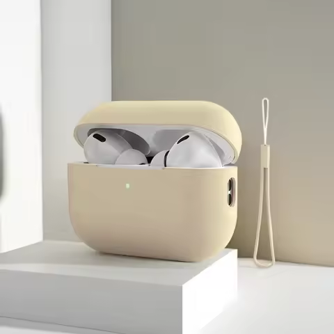 Case For Airpods Pro 2 Silicone Solid Color Wireless Headphone Cover For Apple Air Pod Pro2 2nd Gene