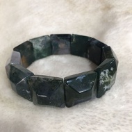 Aquatic Agate Bracelet Natural Agate Chalcedony Bracelet Men Women Bracelet