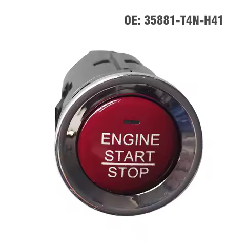 35881-T4N-H41 Start Stop Push Button Engine Ignition Switch Red For Honda X-RV HRV FIT City odyssey 