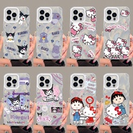 Phantom Kuromi case Shockproof Phone casing OPPO A3S A12E A15S A7 A12 A78 A79 A98 A73 A93 4G F9 F17 