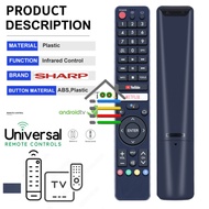 ERV-32 REMOT / REMOTE SHARP ANDROID/LED/LCD/AQUOS/SMART TV YOUTUBE