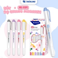 Bút dạ quang màu Morandi Hi! Line Thiên Long HL-024 - Công nghệ chống khô mực